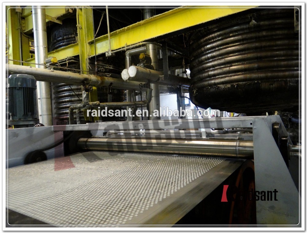 Raidsant hot melt glue granulator steel band cooling and granulating machine